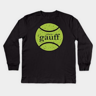 Coco Gauff Kids Long Sleeve T-Shirt